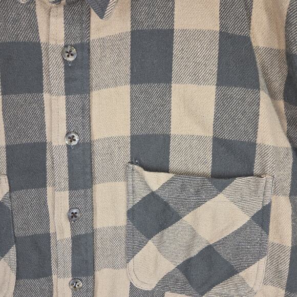 St Johns Bay Shacket Shirt Mens XXLT Flannel Button Up Workwear Heavyweight - Picture 10 of 12